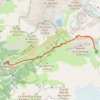 Trace GPS Refuge du col de la Vanoise, itinéraire, parcours