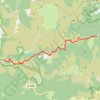 Trace GPS Sur le Gr 72 du Pont-de-Montvert au Mas-de-la-Barque, itinéraire, parcours