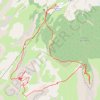 Trace GPS Traversée Héroïque et Crête de l'Ane en boucle - Devoluy, itinéraire, parcours