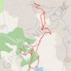 Trace GPS Mont Pelat depuis le Lac d'Allos, itinéraire, parcours