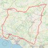 Trace GPS brm 300 km Carhaix, itinéraire, parcours