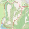 Trace GPS Boucle Ibardin lac Choldocogagna, itinéraire, parcours