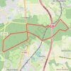 Trace GPS Routes forestières - Neufchatel - Hardelot, itinéraire, parcours