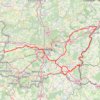 Trace GPS L-BL27 Velosummer 168KM-19089272, itinéraire, parcours