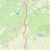 Trace GPS Le long du Canal de Luçon, itinéraire, parcours