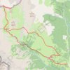 Trace GPS Petit Col de la Roue - Roc de Jany, itinéraire, parcours