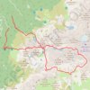 Trace GPS Tour du pic du Domenon, itinéraire, parcours