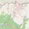 Trace GPS Cime Guilié, itinéraire, parcours