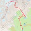Trace GPS Ecrins - Les Rouies par le refuge du Pigeonnier, itinéraire, parcours