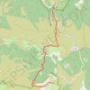 Trace GPS Hameau du Finiels - GR70 - Sommet de Finiels - Chalet Le Bleymard - Mont Lozère, itinéraire, parcours