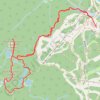 Trace GPS Black Mountain - Cabin Lake - Sam Lake - Theagill Lake, itinéraire, parcours