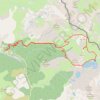 Trace GPS Col du Fer - Lacs de Vens, itinéraire, parcours