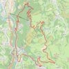 Trace GPS PIC DU JER, itinéraire, parcours