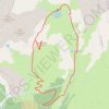 Trace GPS Tour et sommet du Mont Rosset, itinéraire, parcours