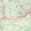 Trace GPS Randonnée de Saarbrücken à Ars-sur-Moselle, itinéraire, parcours