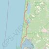 Trace GPS GR 8 : De Contaud à Bélisaire (Gironde), itinéraire, parcours