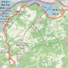 Trace GPS 獅子頭南坑左 獅子頭坑 昂深下源 深石坑, itinéraire, parcours