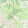 Trace GPS Col de Vars depuis St Marcellin, itinéraire, parcours