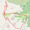 Trace GPS Tuc de Parros, Cap des Closos en circuit depuis Pla de Beret, itinéraire, parcours