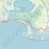 Trace GPS Bac Salin de Giraud - Les saintes Marie de la mer, itinéraire, parcours