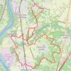 Trace GPS Parcours Saint Prim, itinéraire, parcours