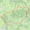 Trace GPS Aveyron - Crêtes du Puy de Wolf, itinéraire, parcours