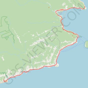 Trace GPS Saint-Georges-de-Malbaie - Saint-François-de-Pabos, itinéraire, parcours