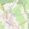 Trace GPS Navett Beranne Petarel, itinéraire, parcours