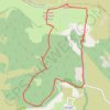 Trace GPS Balade au sommet du Finiels, itinéraire, parcours