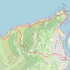 Trace GPS Hondarribia et le Cabo Higuer, itinéraire, parcours