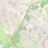 Trace GPS La Fouillouse-Maljasset, itinéraire, parcours