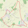 Trace GPS Flexanville - Osmoy, itinéraire, parcours