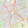 Trace GPS Promenade urbaine, itinéraire, parcours