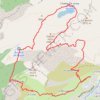 Trace GPS Tour du Lac de Lessy, itinéraire, parcours