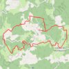 Trace GPS Condat les Montboissier, itinéraire, parcours