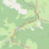 Trace GPS ORTZANZURIETA depuis la Croix d'Urdanarre (Thibault), itinéraire, parcours