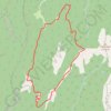 Trace GPS Col d'Arpison et col de la Ruchère en boucle, itinéraire, parcours