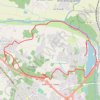 Trace GPS Autour de Saint Yriex Charente, itinéraire, parcours