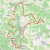 Trace GPS Boucle VTT depuis Saint-Sulpice-de-Cognac, itinéraire, parcours