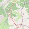 Trace GPS Colletto Verde-Le Chenaillet, itinéraire, parcours