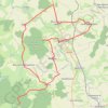 Trace GPS L'arrière front allemand - Saint-Pierrevillers, itinéraire, parcours