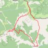 Trace GPS STARA PLANINA: Topli Do - BABIN ZUB (1.758) - DUPLJAK (2.032..., itinéraire, parcours