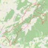 Trace GPS R3P 2020 Boucle Clansayes V1, itinéraire, parcours