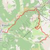 Trace GPS De Cervières à Briançon part le sommet des Anges, itinéraire, parcours