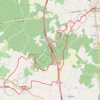 Trace GPS St Genis de Saintonge 29 kms, itinéraire, parcours
