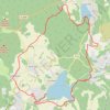 Trace GPS Cheire et Lac d'Aydat, itinéraire, parcours
