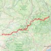 Trace GPS GR®736 Vallée et Gorges du Tarn (Lozère, Aveyron, Tarn) (2022), itinéraire, parcours
