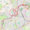Trace GPS Balade autour de Parthenay, itinéraire, parcours