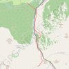 Trace GPS Tête de Charousse, itinéraire, parcours