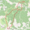 Trace GPS Circuit n°3 : Chartrier Maillet Ferrière, itinéraire, parcours